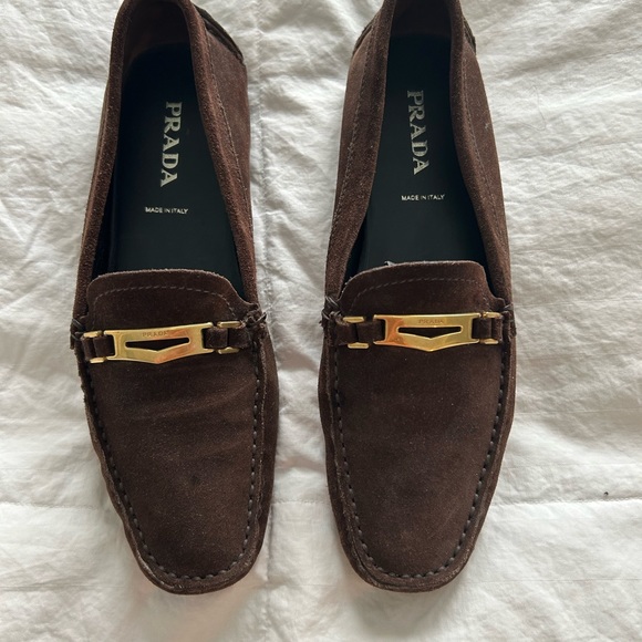 Prada suede loafer in amazing condition- - Picture 1 of 10